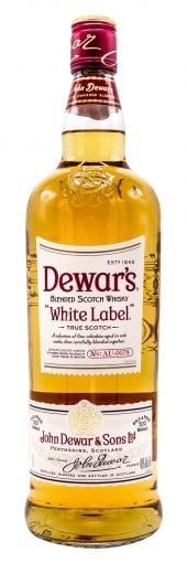 Dewar’s Blended Scotch Whisky White Label 1L
