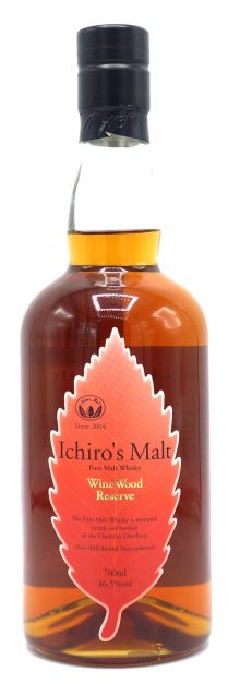NV Chichibu Japanese Whisky Ichiro's Malt, Wine Wood Reserve 700ml