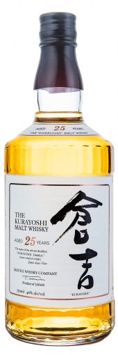 Matsui Shuzo Pure Malt Japanese Whisky Kurayoshi, 25 Year Old 750ml
