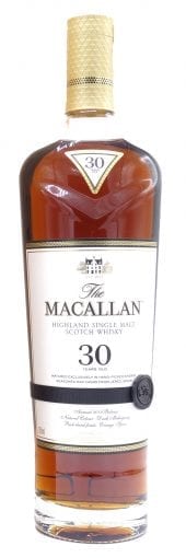 2022 Macallan Single Malt Scotch Whisky 30 Year Old, Sherry Oak 750ml