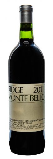 2011 Ridge Cabernet Sauvignon Monte Bello 750ml