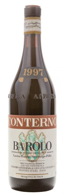 bottle of 1997 G. Conterno Barolo Cascina Francia 750ml