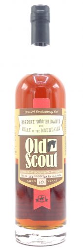 Smooth Ambler Bourbon Whiskey Old Scout 10 Year Old, Borbone Brigante, 121.6 Proof 750ml