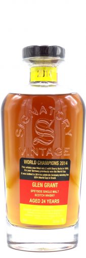 1990 Signatory Vintage Scotch Single Malt Scotch Whisky Glen Grant 24 Year Old, Cask Strength (2014) 700ml